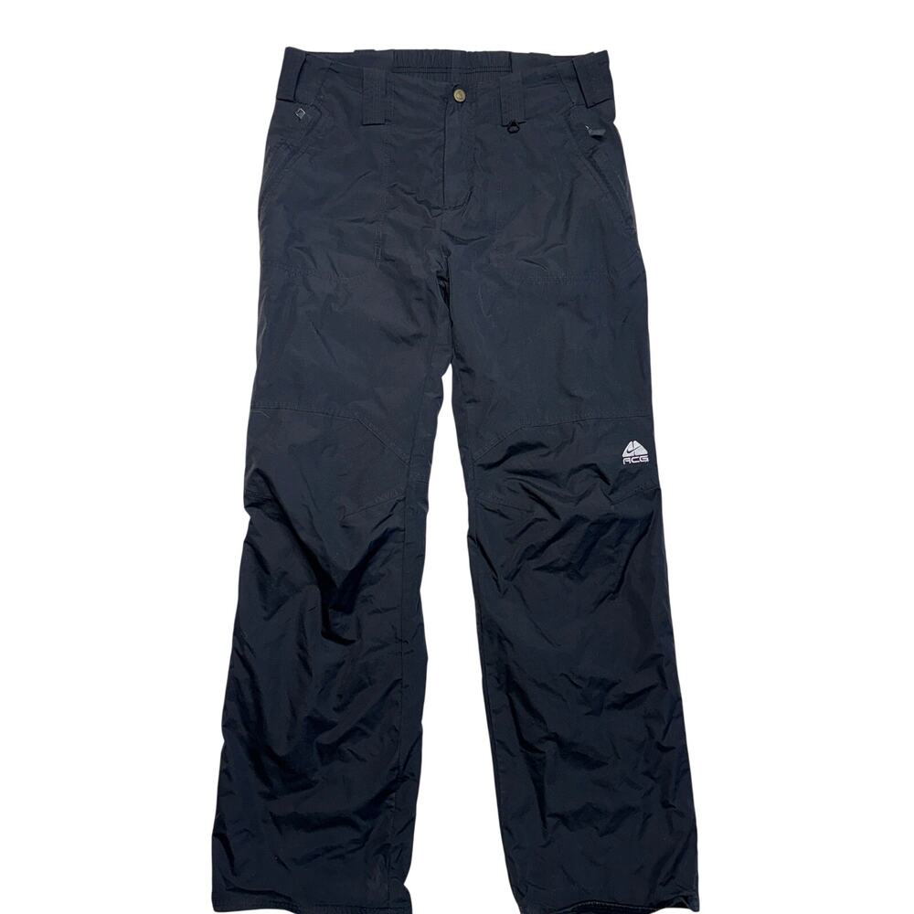 Vintage Nike ACG Snow Pants Medium Black Storm Fit Ski 3 Outer Layer Gorpcore